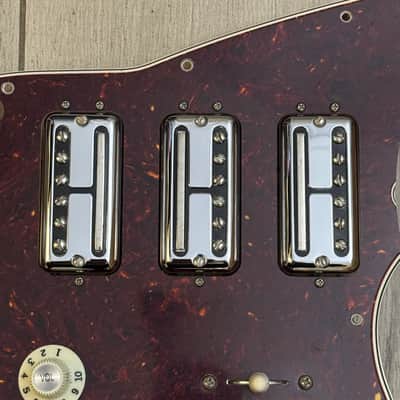 2018 Fender American 60th Anniversary Triple Jazzmaster LOADED Pickguard Filter'Tron Tortoise Shell USA Humbucker Limited Edition Filtertron image 5