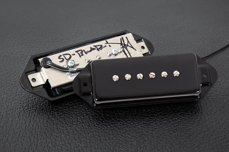 Seymour Duncan Limited Edition Jared James Nichols Dog Ear P90 Silencer Signed Set 2024 - Black image 1