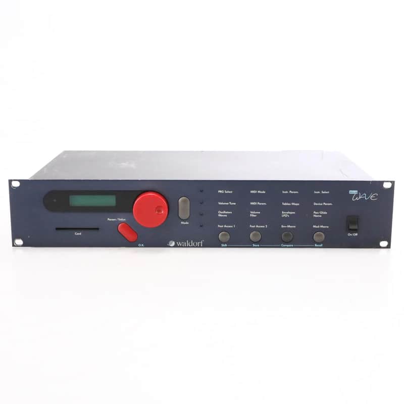 Waldorf Microwave Rackmount Wavetable Synthesizer #48126 image 1