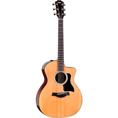 Taylor - 214ce Plus - Acoustic-Electric Guitar - Rosewood/Spruce - Natural - with  AeroCase (214CE PLUS) image 2