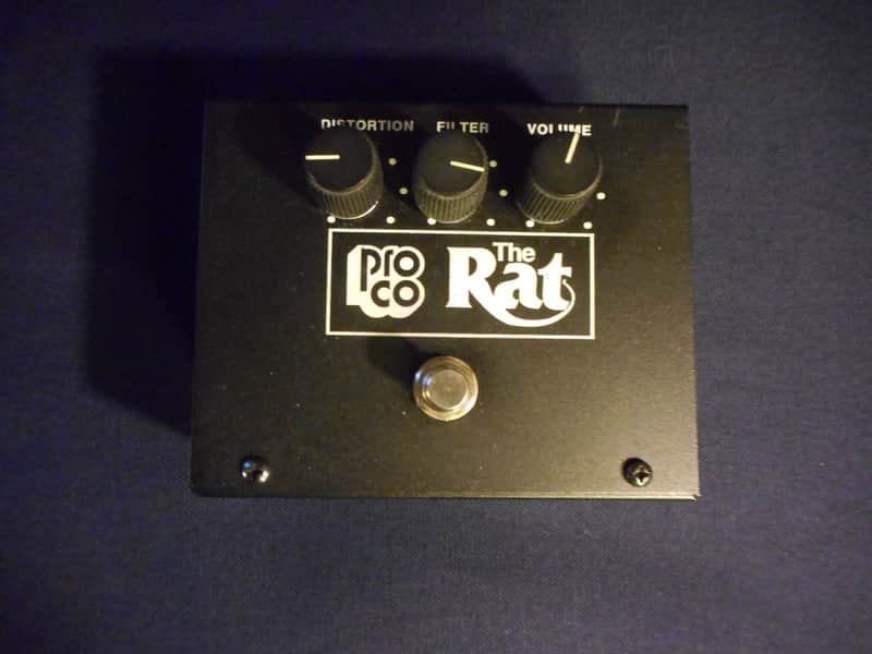 ProCo RAT 2 (Flat Box) 1990-2002 - Black image 1
