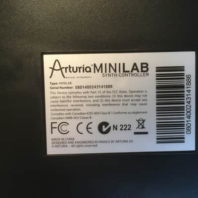 Arturia Minilab (Mk 1) NO SOFTWARE image 10