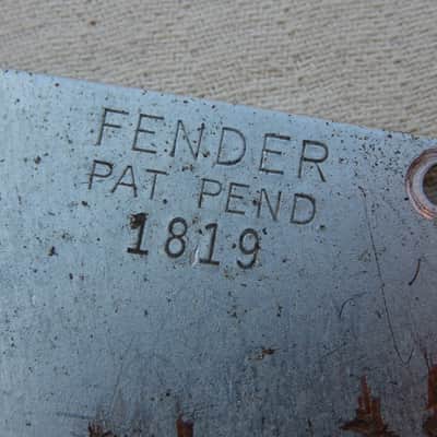 1951 Fender Telecaster Bridge Plate - Broadcaster Esquire 1950 1952 1953 image 4