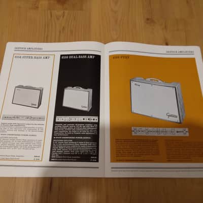 Vintage 1965 Gretsch Guitars & Amplifiers Catalog! Chet Atkins, White Falcon! Rare, Original Case Candy! image 12