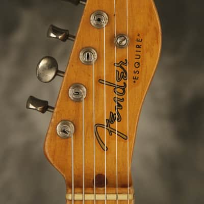 all original 1951 Fender ESQUIRE Blonde with orig. hardshell case image 3
