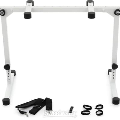 K&M 18820 Omega Pro Keyboard Stand - Pure White (OmegaProWTd1) image 2
