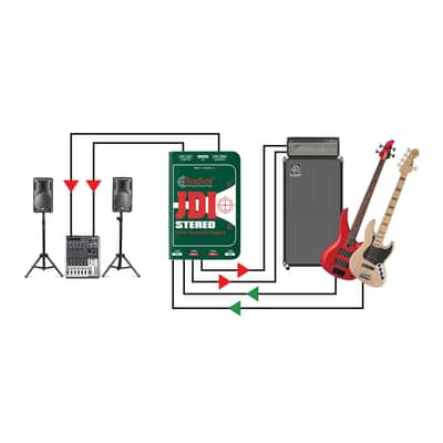 Radial JDI Stereo Jensen Passive 2-ch DI image 10