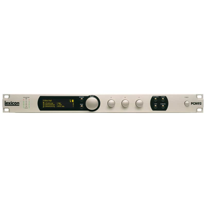 Lexicon PCM92 Reverb and Effects Processor 2010s - Silver image 1