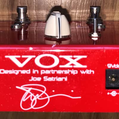 VOX SATCHURATOR Distortion Pedal Joe Satriani Signature Pedal! Made In JAPAN! image 4
