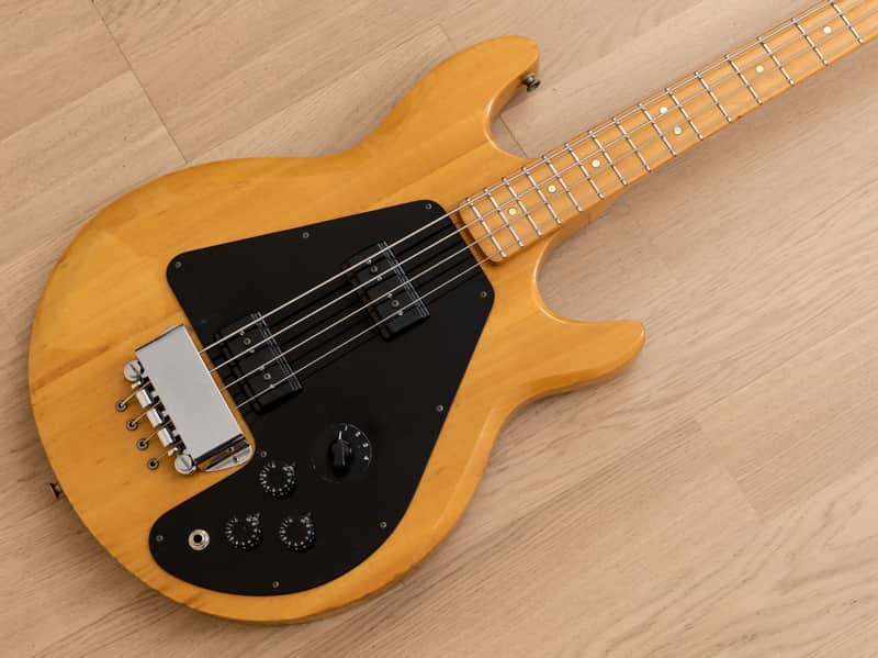 1981 Aria Pro II LB-650 Ripper Vintage Set-Neck Bass 100% Original