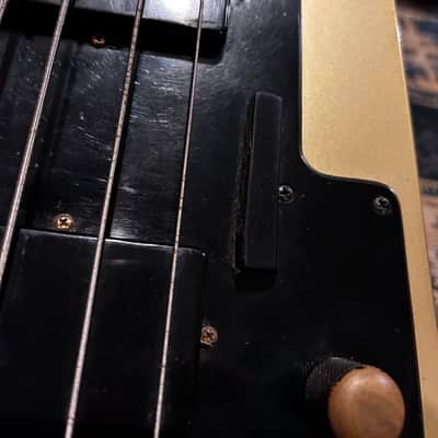 1987 Gibson 20/20 Ned Steinberger Bass - Gold Inca Silver image 24