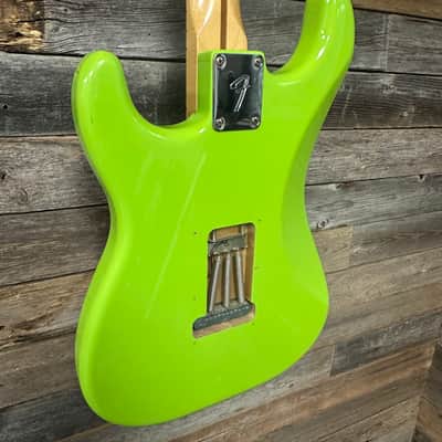 Fender Alien Green Mexican Stratocaster image 3