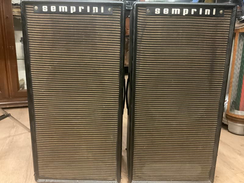 Semprini BF 150 pair speaker ultra professional vintage image 1