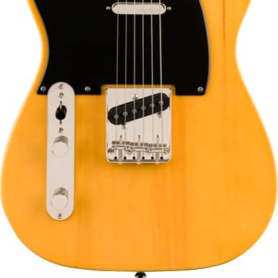 Squier Classic Vibe '50s Telecaster Left-Handed Electric Guitar. Maple FB, Butterscotch Blonde image 8