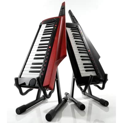 Korg RK-100S 2 37-Keys Keytar Controller Keyboard and Modeling Synthesizer, Translucent Black image 6