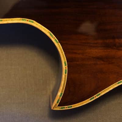 Hewett Brazilian Rosewood Grand Concert Cutaway – Handwritten Spec Sheet, Documented Build, Excellent Condition image 16