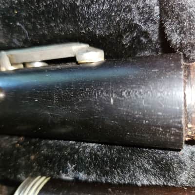 Andre Chabot Soprano Wood Clarinet, France. Very Good Condition. image 4