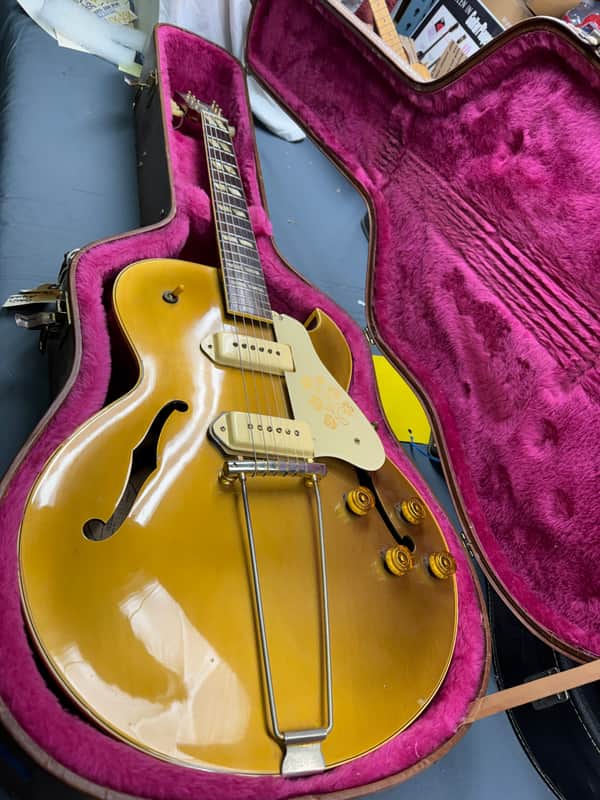 Gibson ES-295 1952 - Gold #A13779 image 1
