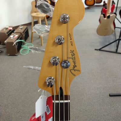 Mint Demo Fender Player II Jazz Bass Guitar - Hialeah Yellow with Rosewood Fingerboard image 4