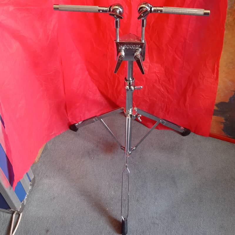 Vintage Sonor Heavy Duty Double Tom Stand (Phonic / Signature Era) 1980s - Made in Western Germany image 1