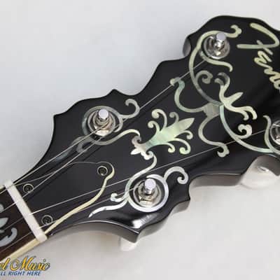 Fender FB58 Deluxe 5-String Banjo w/ HSC, Flame Maple Back, Korea #38888 image 11