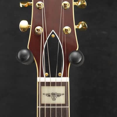 Gretsch G6199TW Billy-Bo Jupiter Thunderbird (Fuller's Exclusive) Western Orange 2022 - Western Orange image 8