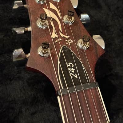 2010 PRS 245 25th Anniversary 10-Top Employee Guitar - Sunburst image 3