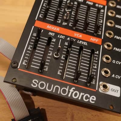 Soundforce VCF/VCA 6 (Juno-Style Filter + VCA) - Black image 2