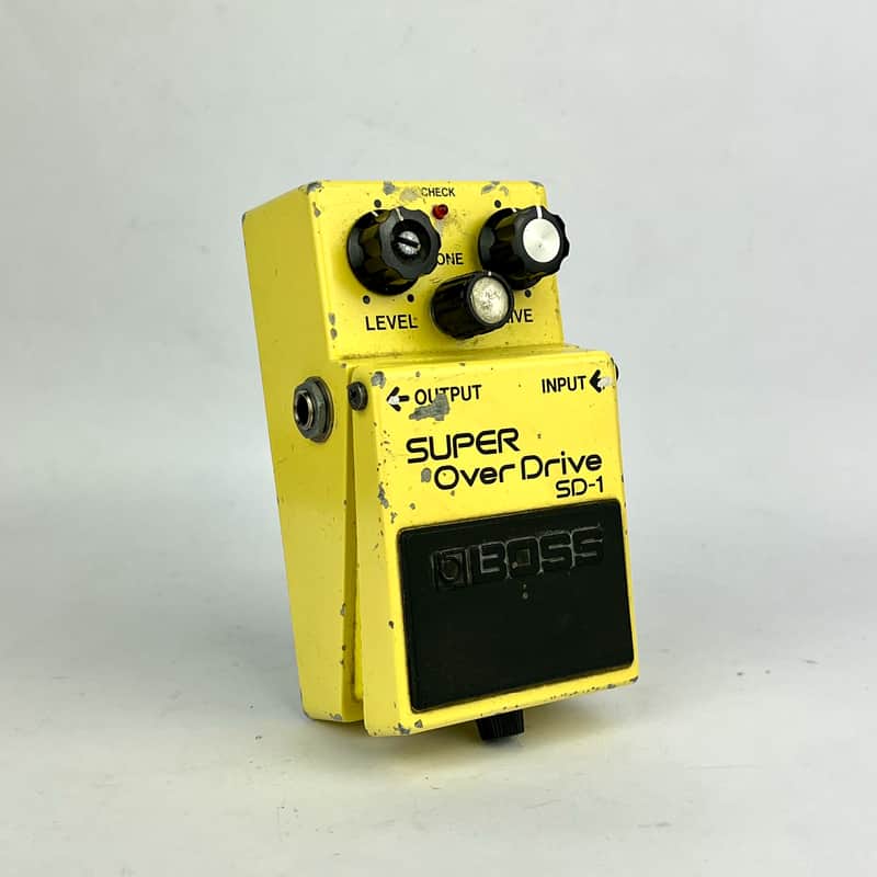 BOSS SUPER Over Drive SD-1（1983） Boss SD-1 Super OverDrive 1983 Vintage Japan | Reverb