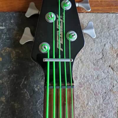 Peavey Fury V 5-string bass green image 4
