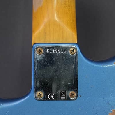 Fender Custom Shop Stratocaster 1964 HREL Lake Placid Blue image 13