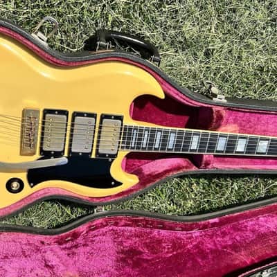 Gibson SG Custom with Bigsby Vibrato 1971 - 1979 - White image 10