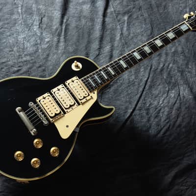 Greco EG-500C 3PU Super Power Les Paul Custom 1980-1982 - Black - VERY GOOD condition image 4