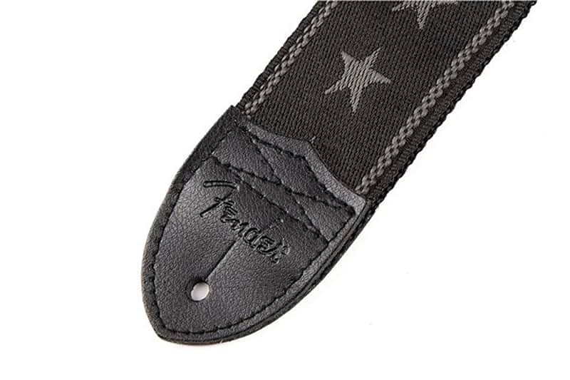 Fender Nylon Stars and Stripes Strap, Black/Grey 2016 image 2