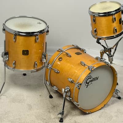 Gretsch Gloss Maple 80's Square Badge 10/13/14x16BD drum set image 2