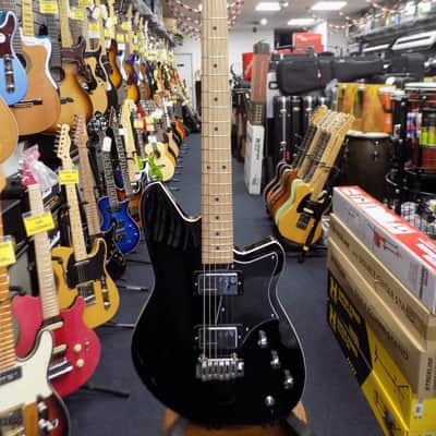 Reverend Descent W Electric Guitar - Midnight Black image 2