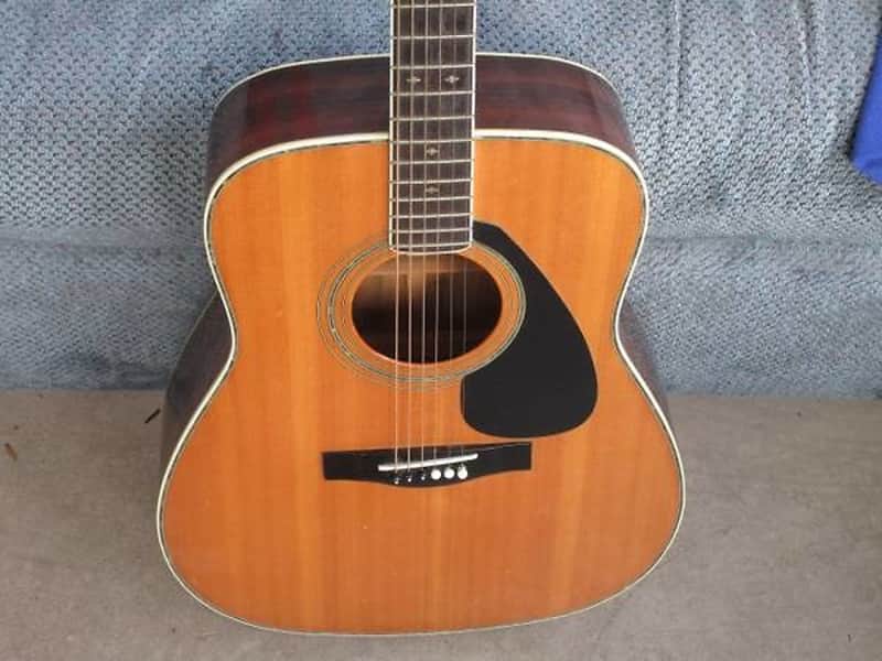 Yamaha FG-460SA Vintage Acoustic Guitar Solid Top FG460 | Reverb