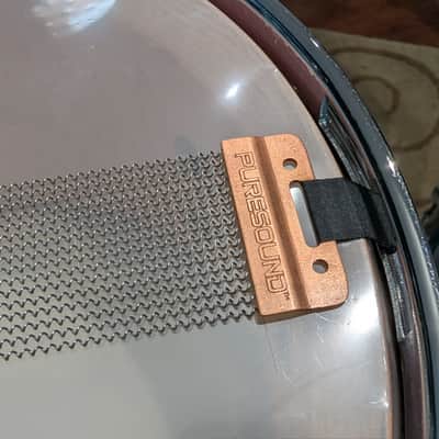LUKA Drums 12" Stave Snare Drum - Orange image 6
