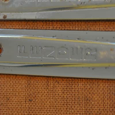Fender 16" Tilt Back Legs Vintage Original Pat. Pend embossed on legs 1960's image 11