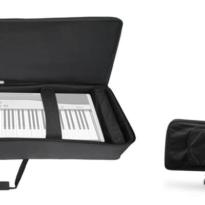 Rockville 88 Key Slim Padded Rigid Keyboard Gig Bag Case For Casio PX-300