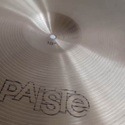 Paiste 18" Formula 602 Black Label 1978 heavy 1949 gr. image 11