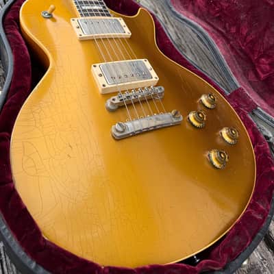 Gibson Les Paul Historic Custom Shop 57 R7 1957 Reissue Goldtop with Brazilian Fretboard 2003 - Goldtop image 3