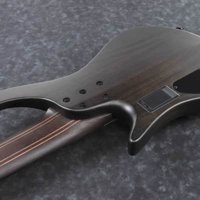 Ibanez EHB1506MS-BIF Bass Workshop EHB Electric Bass 6-String Multi Scale - Black Ice Flat + Gig Bag PGPGB image 13