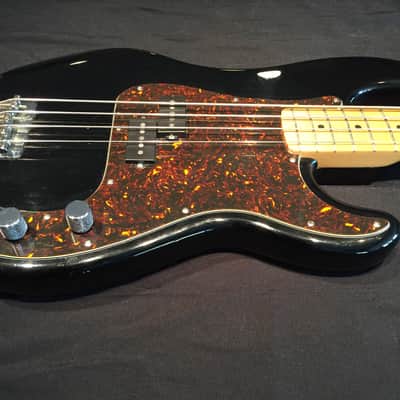 Fender Precision 1983 Black With Hardshell Case image 7
