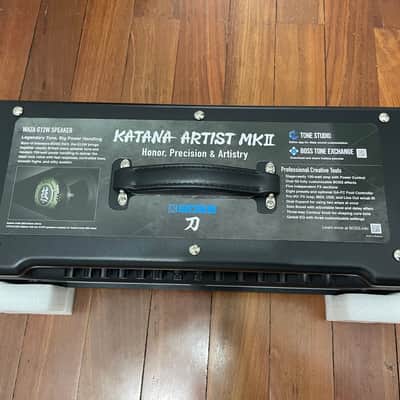 Boss Katana Artist MkII 100-Watt Digital Modeling Guitar Amp Head 2023 - Black image 2