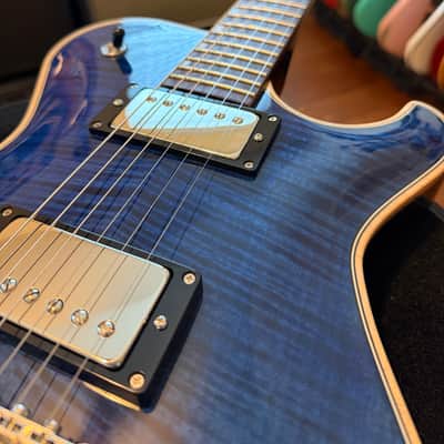 Knaggs Steve Stevens Signature SSC 2025 - Midnight Blue Tier 1 Flame image 3