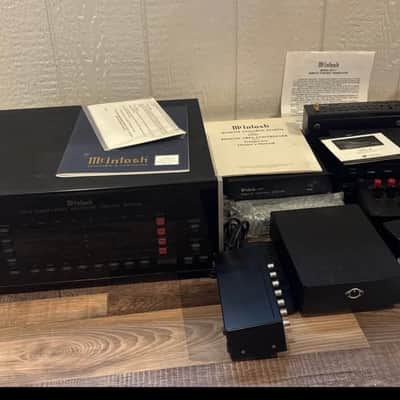 McIntosh CR12/CR7 Remote Control Sys/SPS-4 Speaker Selection/R606 Multiple Sensor Adapter- Audio/Video Multizone Control System-1980's image 1
