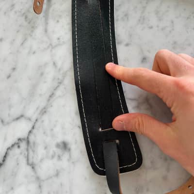 1980’s Fender Guitar Leather Strap Reissue Vintage Case Candy Stratocaster (1956-1962 style) 1980’s image 1