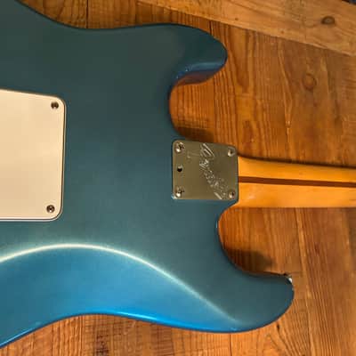 Fender Strat Plus COLLECTOR GRADE Lace Sensors Wilkinson SPLIT NUT TBX Schallers 1988 - Lake Placid Blue image 7