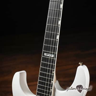 ESP LTD Mirage Deluxe '87 Left-Handed Guitar – Snow White image 4